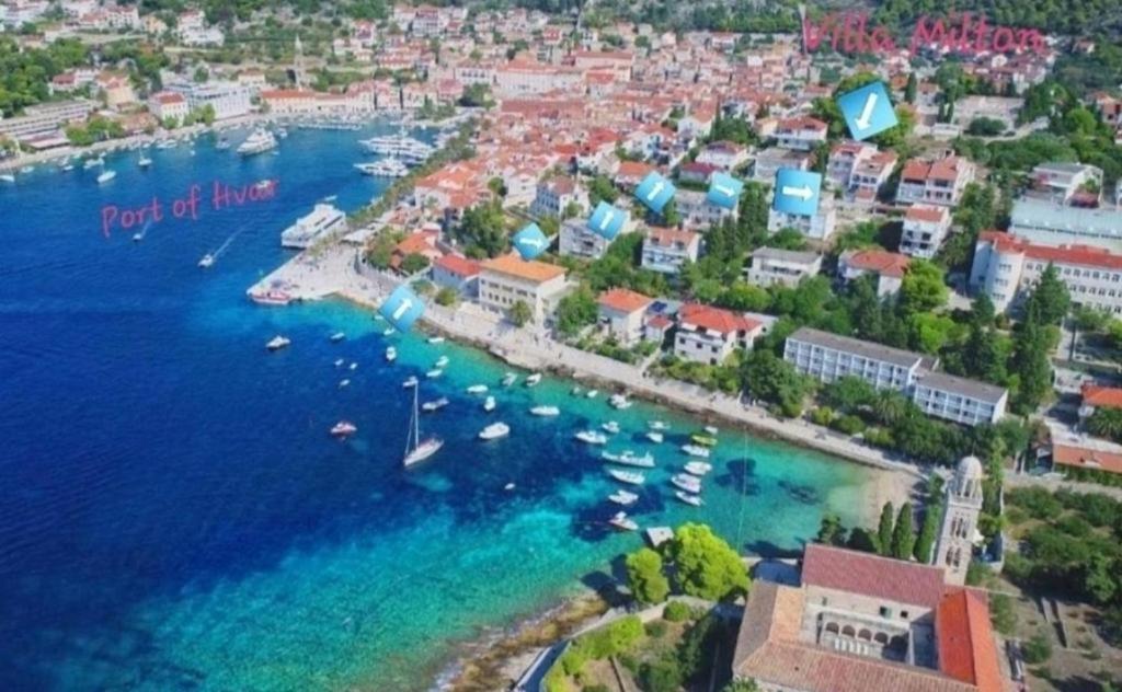 Villa Milton Luxe Hvar 赫瓦尔 外观 照片